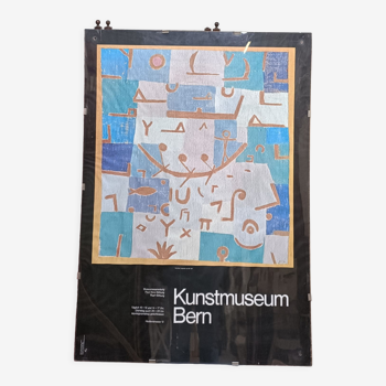 Affiche du musée Paul Klee, Kunstmuseum Bern, 1970