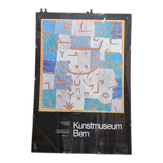 Affiche du musée Paul Klee, Kunstmuseum Bern, 1970