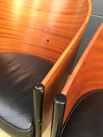 Série de 4 fauteuils Costes par Philippe Starck