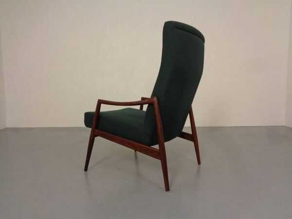 Organic Teak Armchair by Hartmut Lohmeyer for Wilkhahn, 1960s
