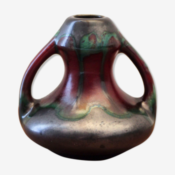 Art Deco vase from the Faiencerie de Thulin Belgium