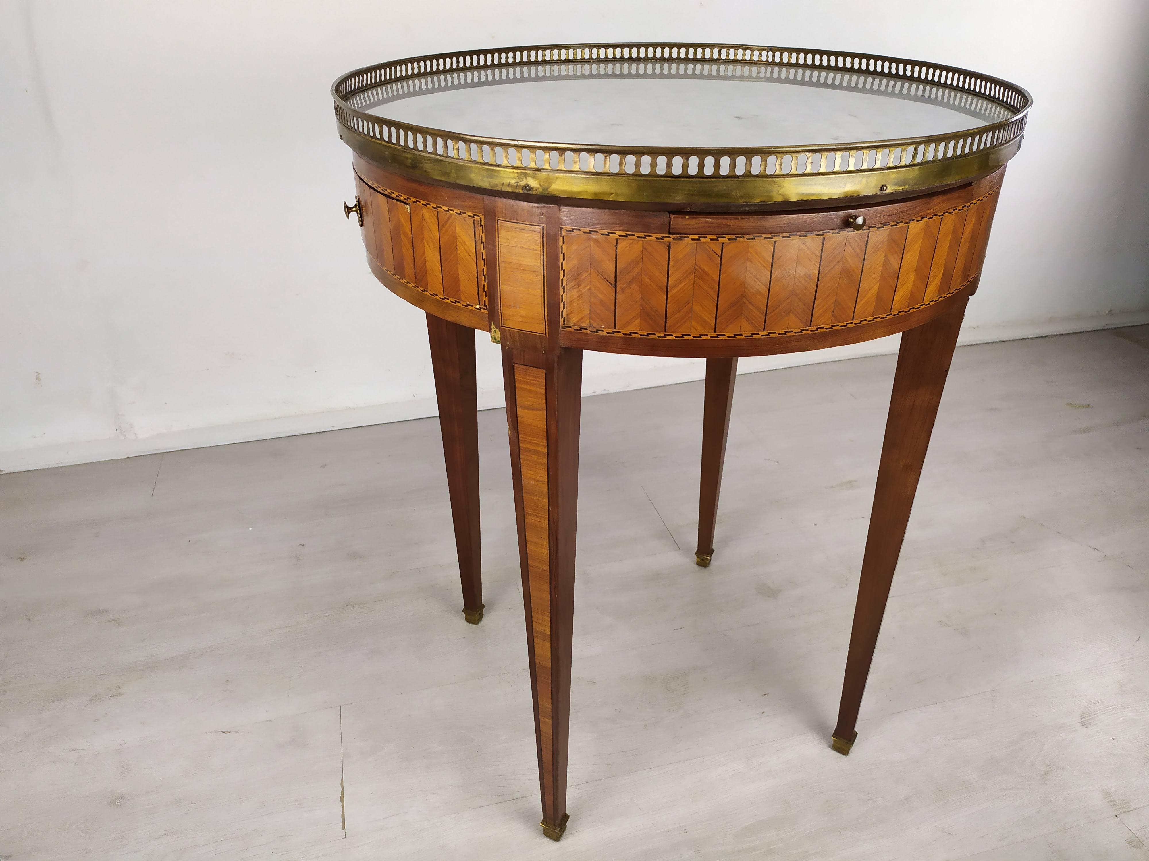 Louis XVI hot water bottle table