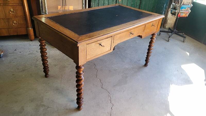 Desk with 3 drawers louis philippe from the 19th century