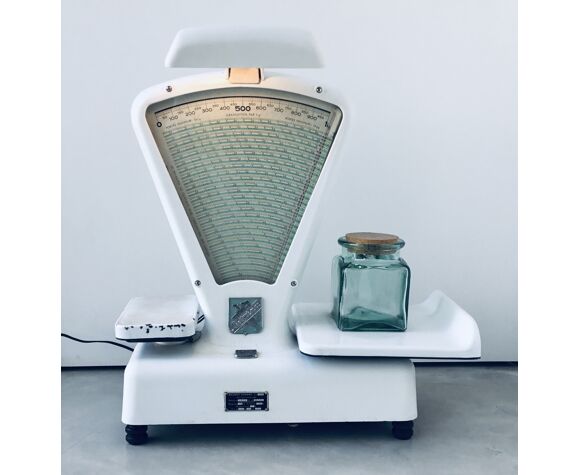 Balance d'épicier Lutrana avec éclairage intégré - 1960