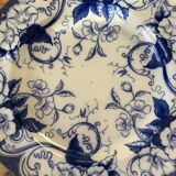 Ancien plat rond Creil et Montereau