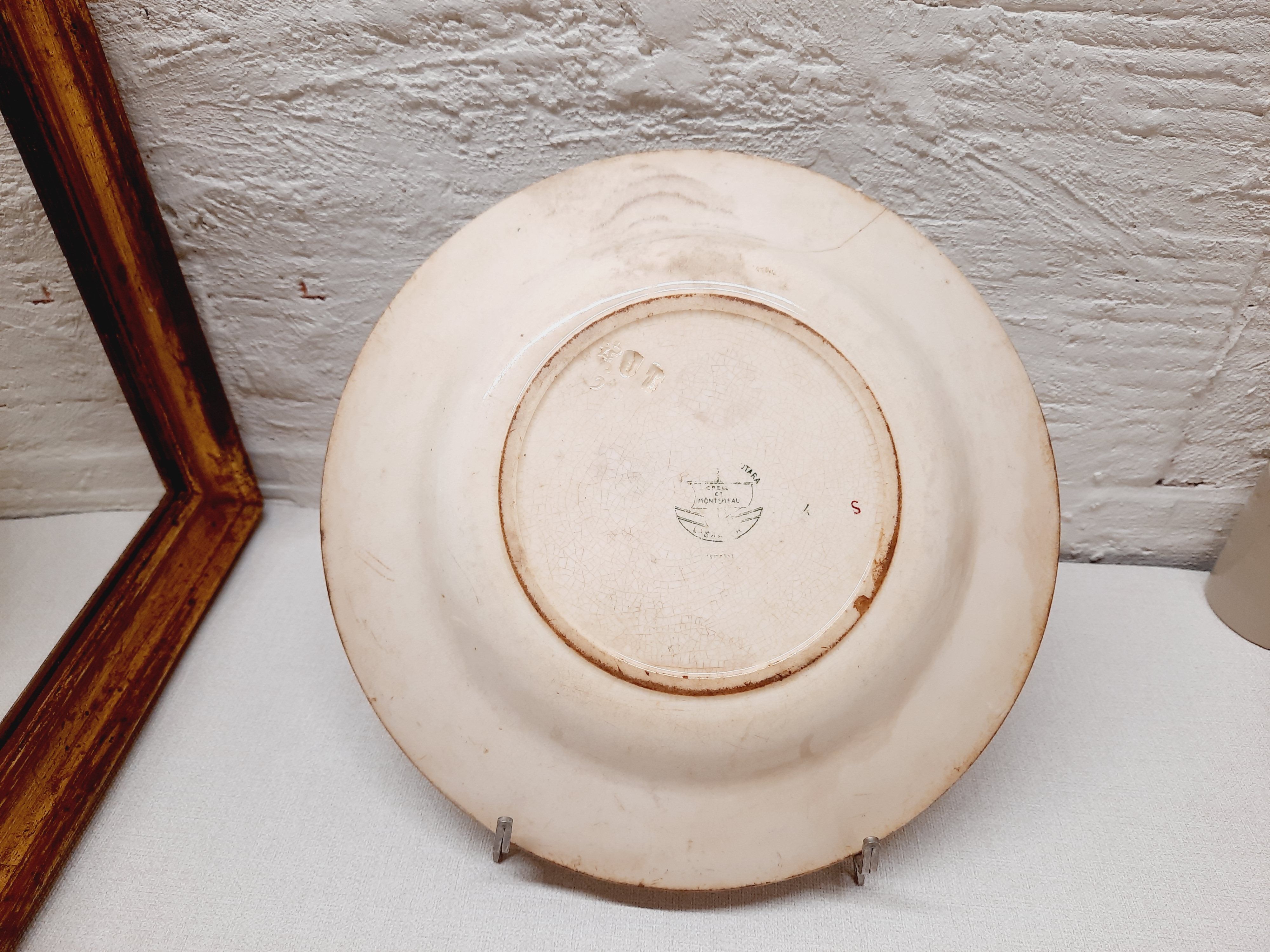 Hollow plate Terre de Fer