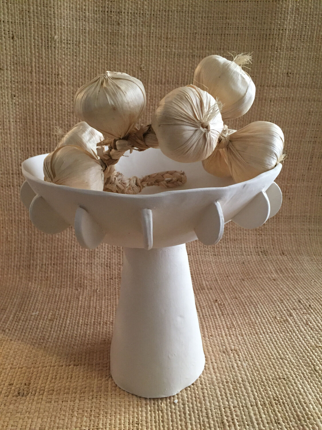 Handmade ceramic cut