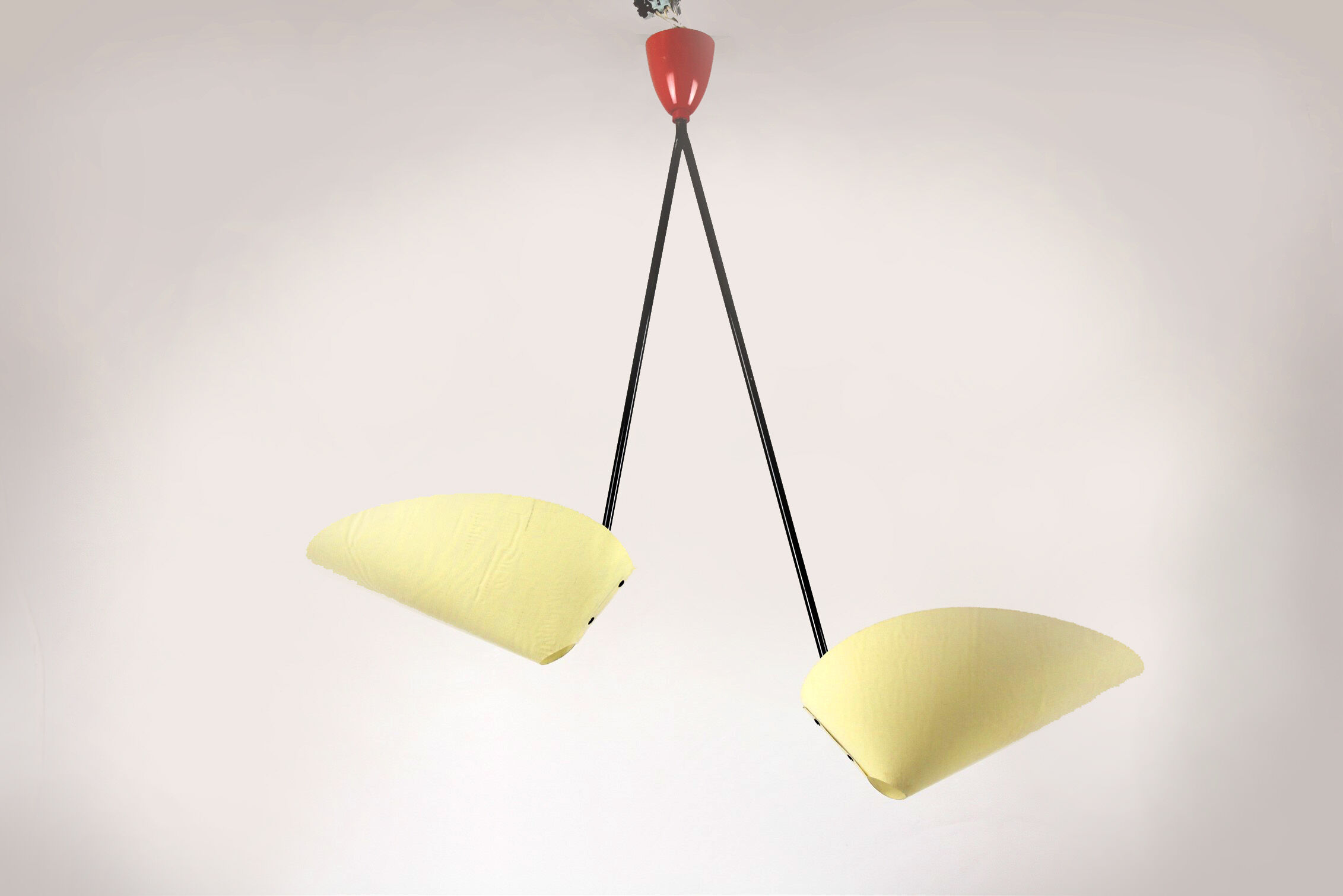 Model 1210 Ceiling Lamp by Josef Hurka for Napako, 1960s