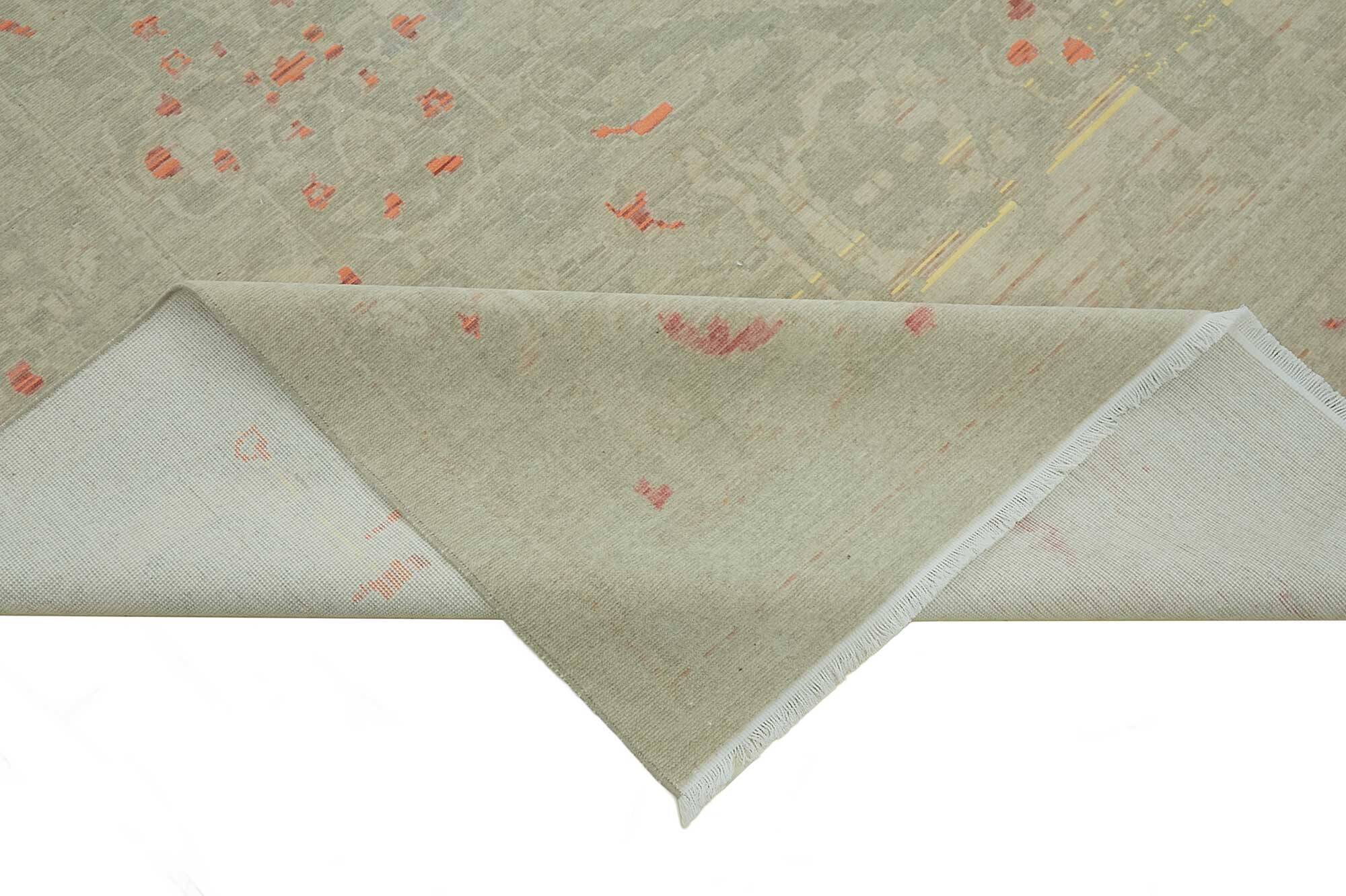 Turkish Handcrafted Loom Oushak Rug 274 cm x 351 cm