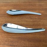 Postmodern Cutlery Conran Salad Spoons, 1990s, Set of 2