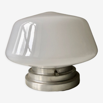 Opaline ceiling lamp 1950