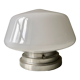 Plafonnier opaline 1950