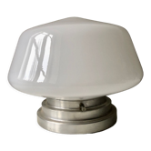 Plafonnier opaline 1950