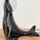 Vintage sea lion lamp