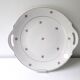 Luneville porcelain pie dish (29cm) A1