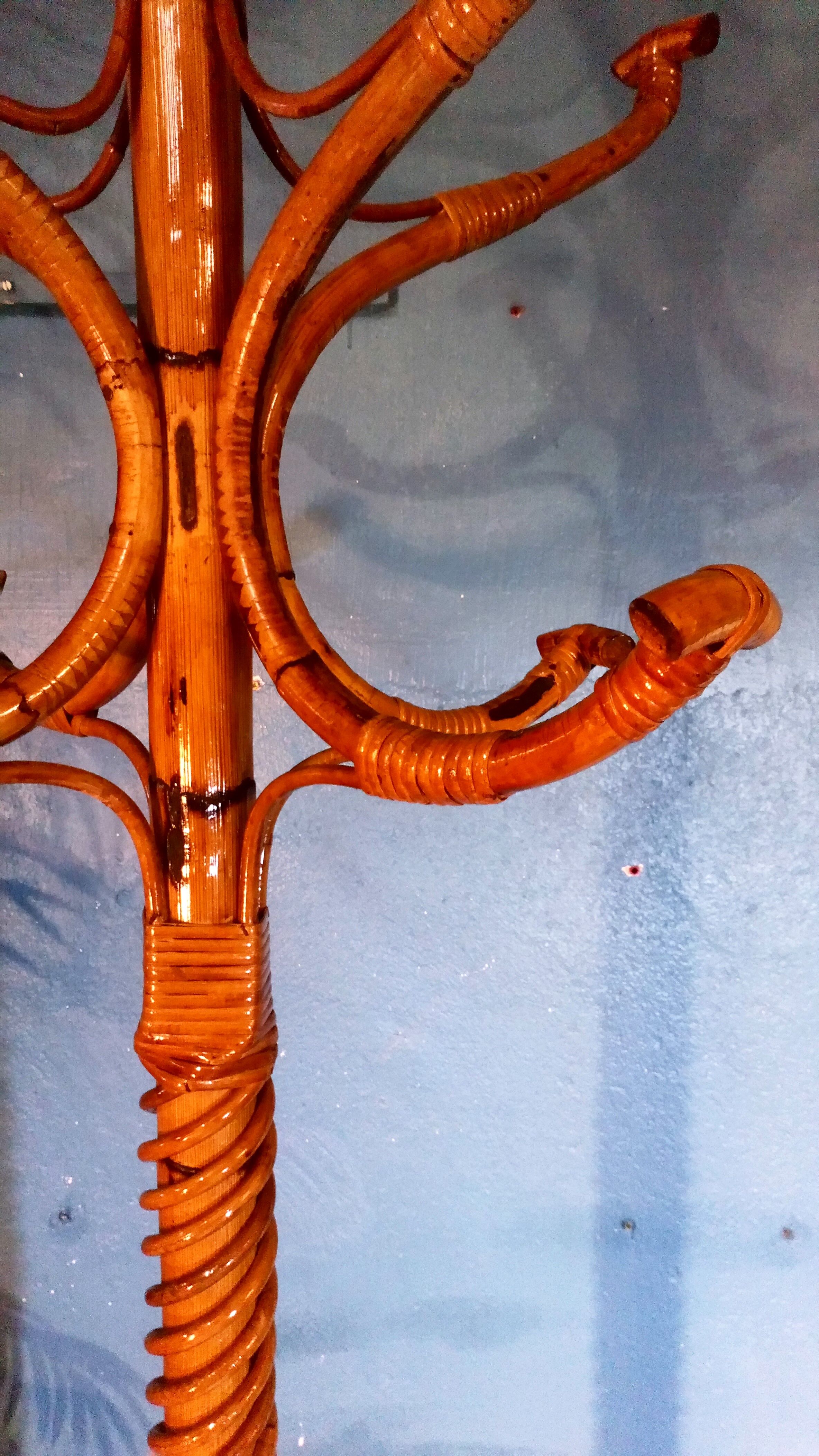 1960s standing coat rack