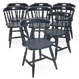 Set of 8 "Cabriolet" bistro chairs