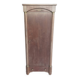 Small Empire style mahogany wardrobe