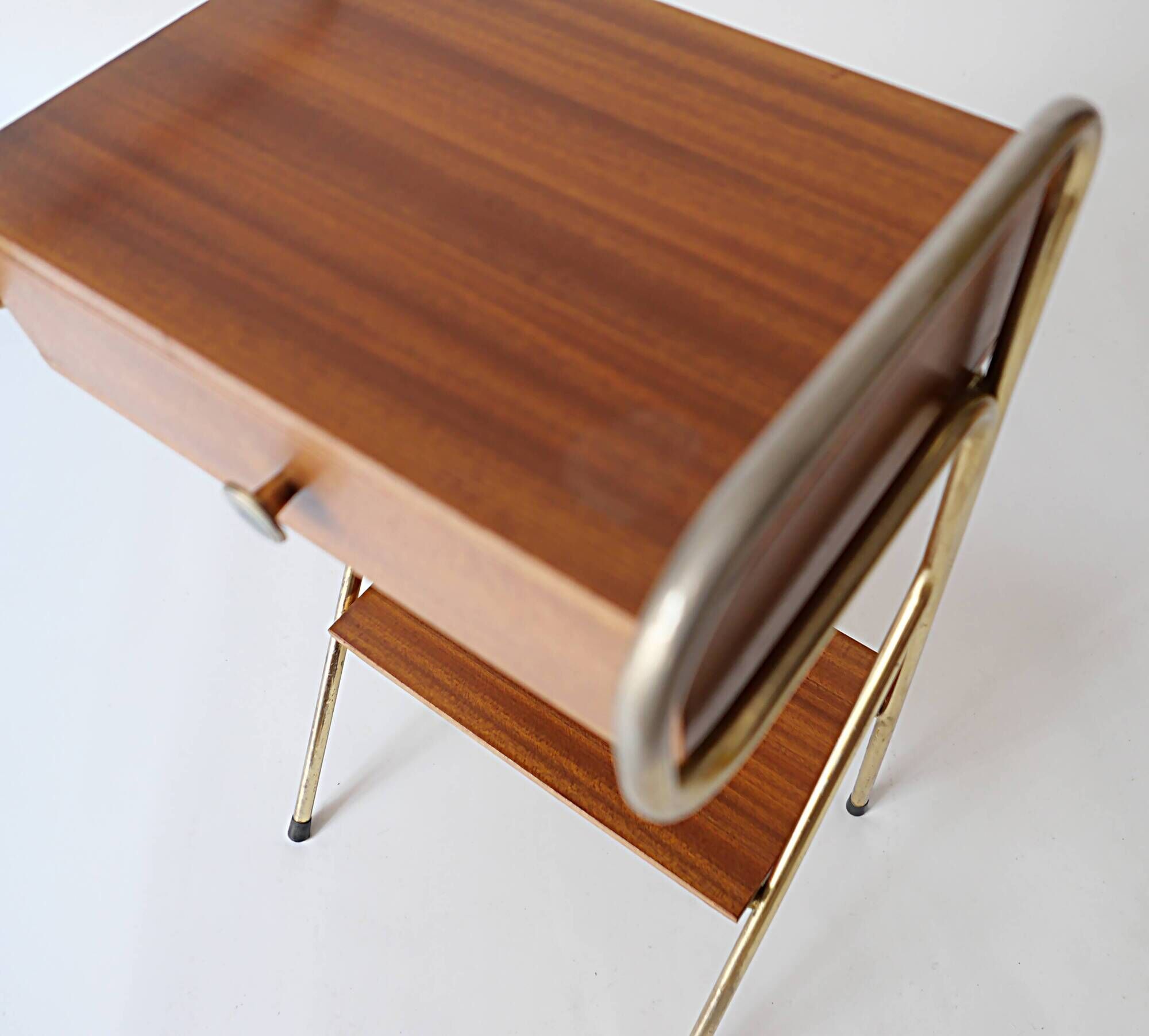 Jacques Hitier bedside table design 1960s 1970s