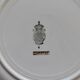 6 vintage flat plates in Lunéville earthenware – Christine model