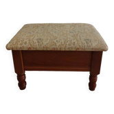 Vintage wooden footrest