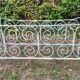 Lit cage volutes pour jardin d'hiver et d'été