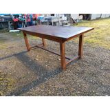 Country farmhouse table in oak