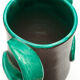 Green and anthracite vase, 1960