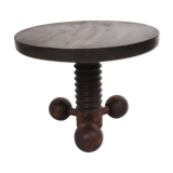 Table basse guéridon par Charles Dudouyt