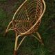 Vintage rattan living room for children 70s