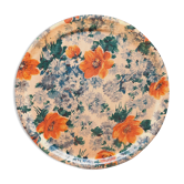 Plateau fleuri années 60