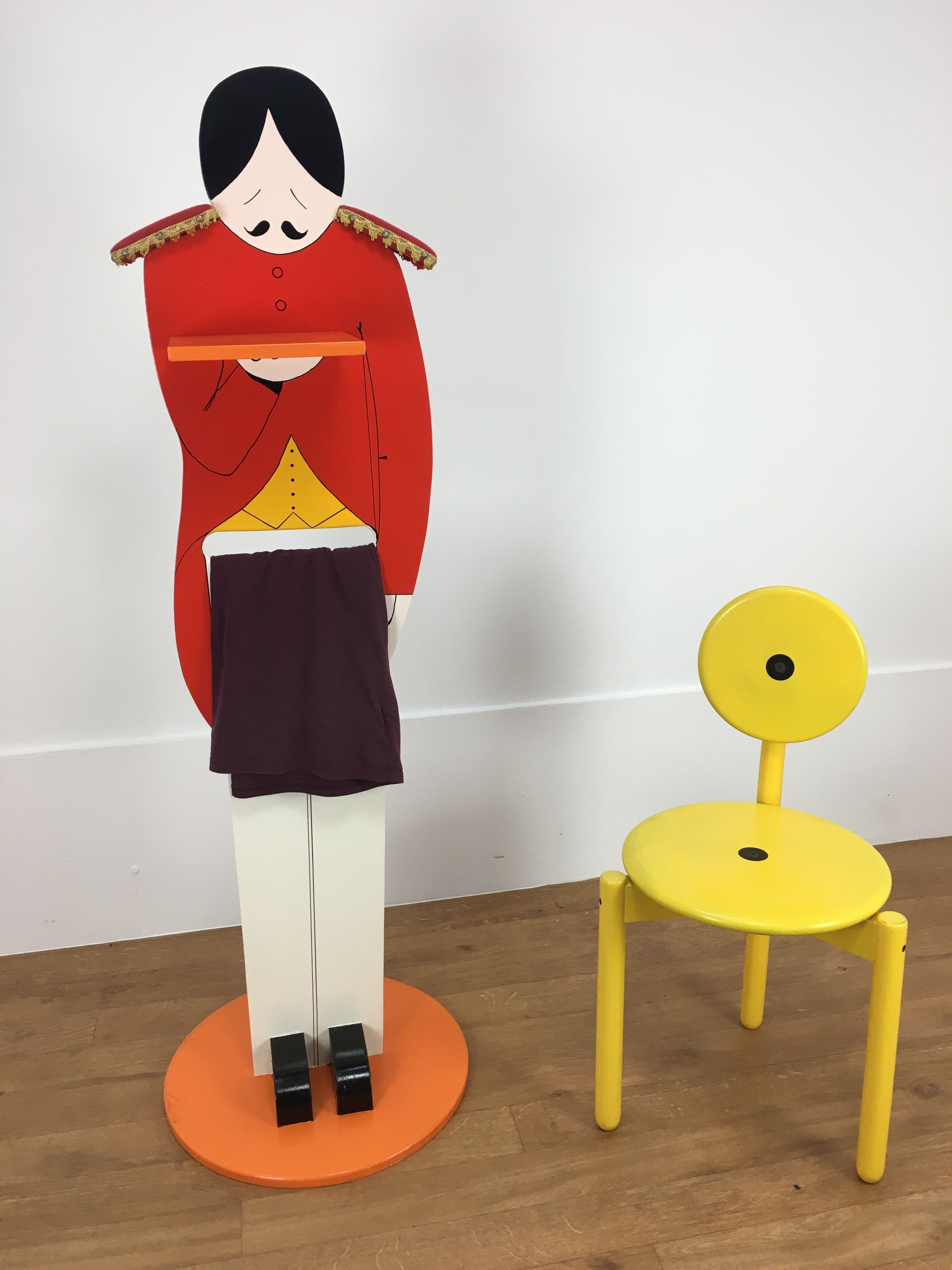 Night valet "Butler" with extravagant style, 60s