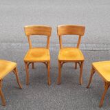 Set of 4 Baumann bistro chairs