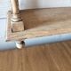 Wooden wall shelf