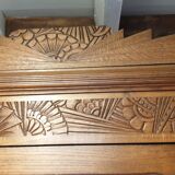 Wardrobe in solid oak