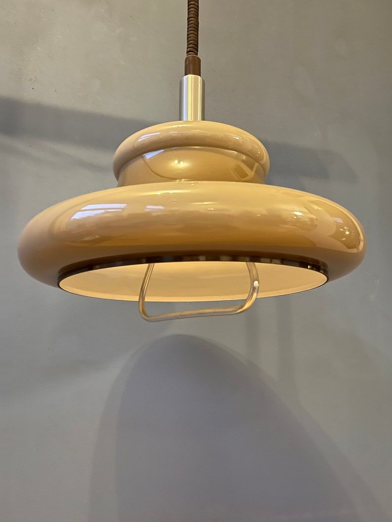 Vintage Herda mushroom pendant lamp