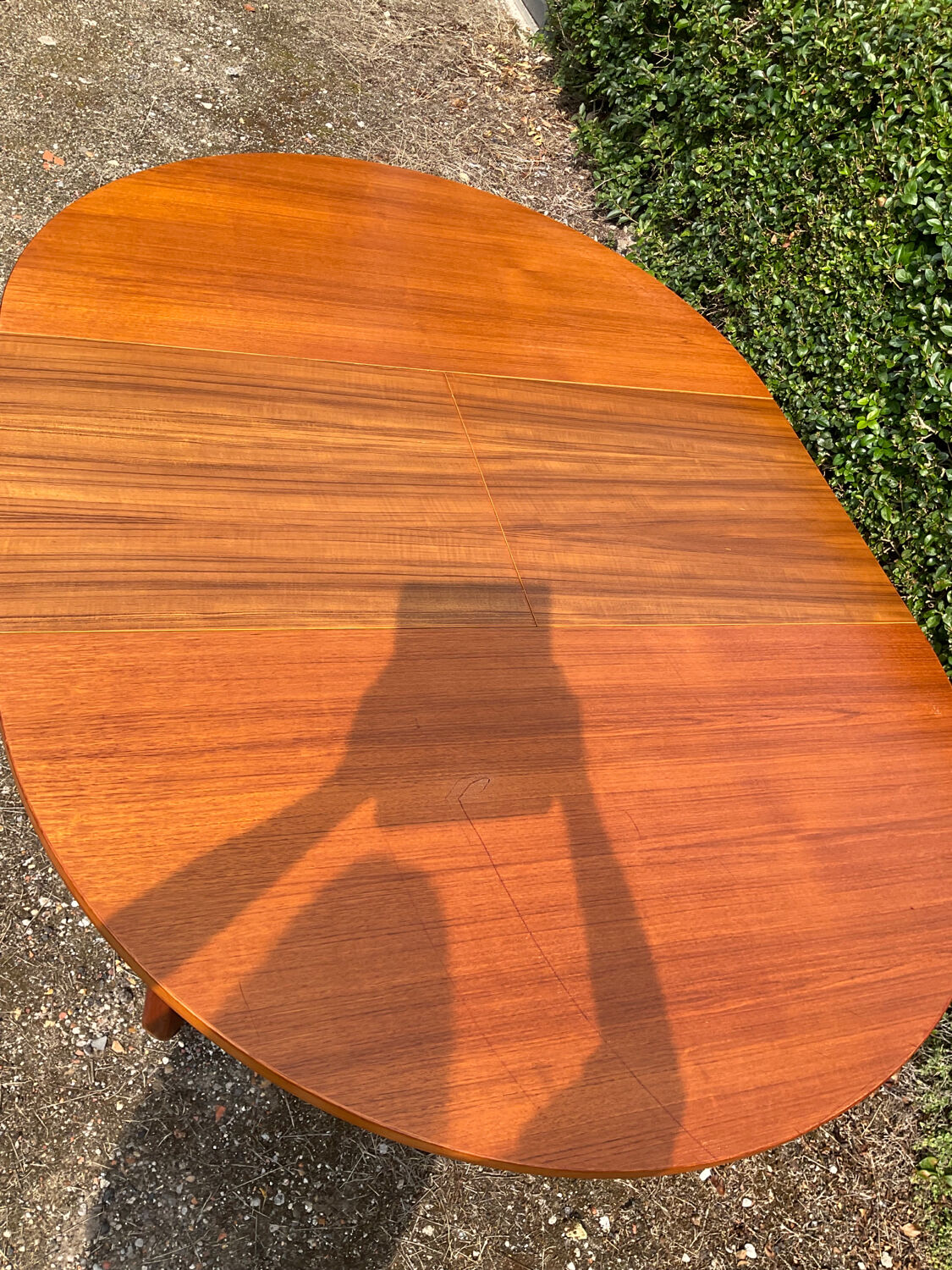 Scandinavian extending table from the 60s and 70s