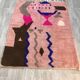 tapis berbère Boujad rose 3*2m