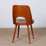 Set of 4 vintage chairs by Oswald Haerdtl for Ton, 1960.