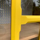 Glass-glazed Parisian wardrobe 1950