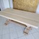 Table monastère en chêne rénovée