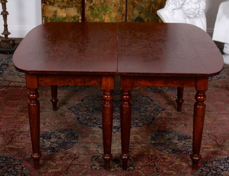 Victorian dining table mahogany