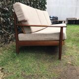 Scandinavian teak lounge set, 1960s
