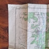 Old map of Malesherbes 3-4 - 1/25000th (1970)