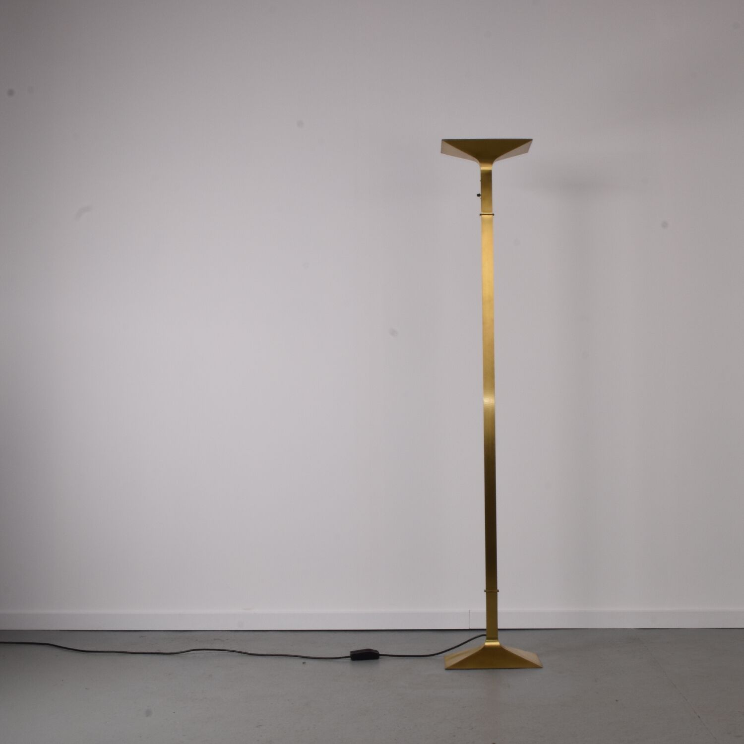 Society 'torchiere' dimmable floor lamp