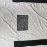 Black marble fireplace 1850