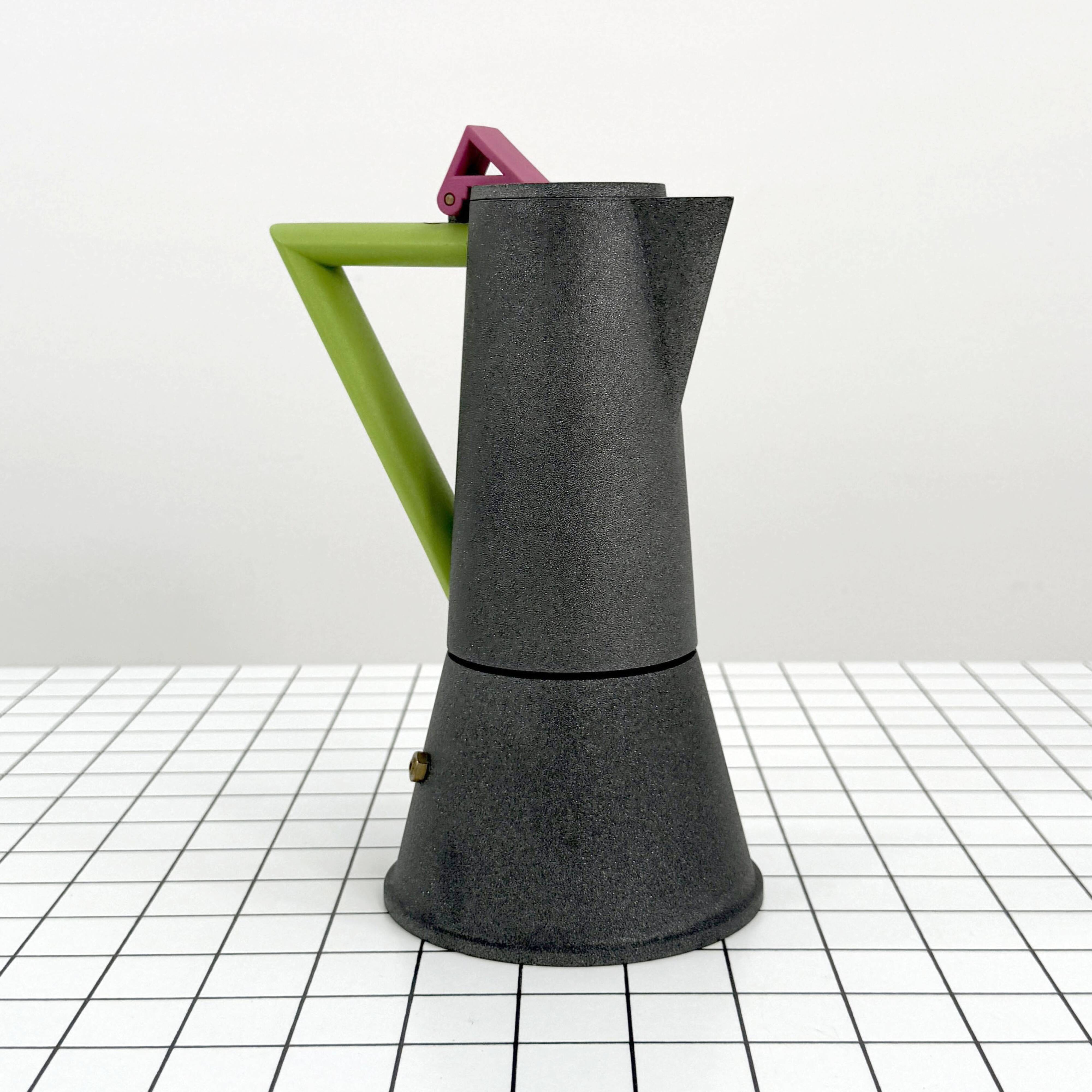 Memphis coffee maker by Ettore Sottsass for Lagostina, 1980