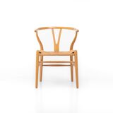 Set of 6 'CH24' wishbone dining chairs by Hans J Wegner for Carl Hansen, De