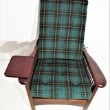 English Green Morris Chair - Arts and Crafts