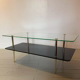 Glass coffee table 50s/60s